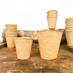 Pots ronds biodégradables pour semis