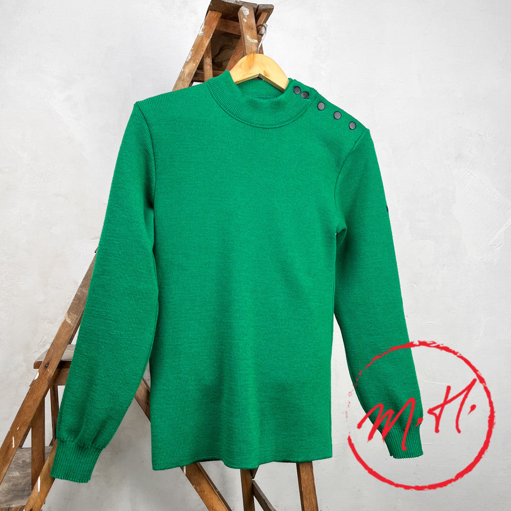Pull marin vert