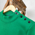 Pull marin vert