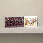 Strip of coffee-filled sweets