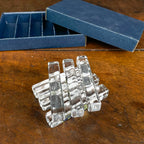 Repose couteaux en cristal