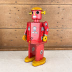 jouet Robot Atomic Man rouge