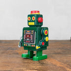 Robot mécanique vert