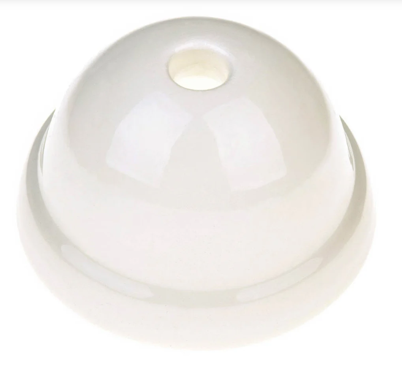 Rosace cloche en porcelaine