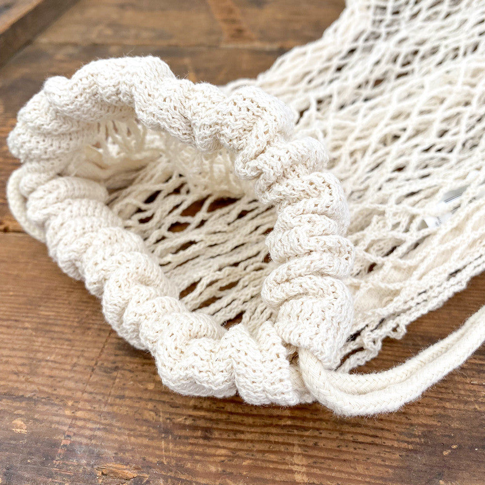 Sac à dos filet écru