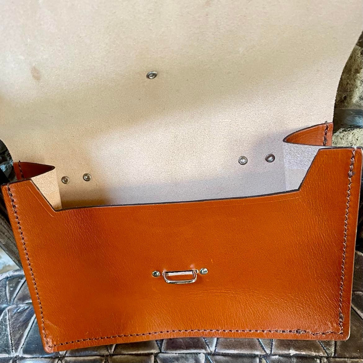 Sacoche-banane en cuir GM