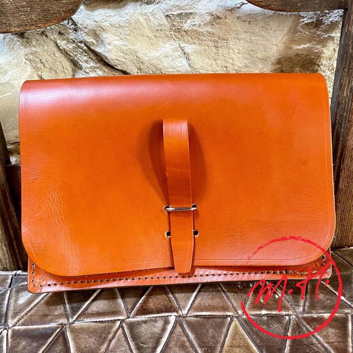 Sacoche-banane en cuir GM