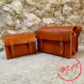 Sacoche rigide en cuir
