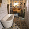 Salle de bain pour maison de poupée