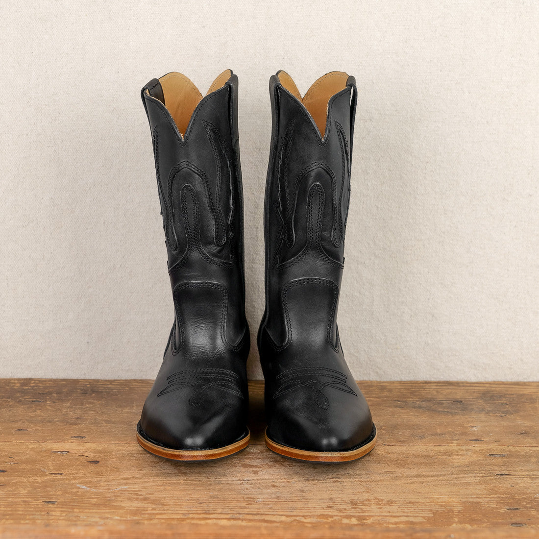 Botte Santiag noire