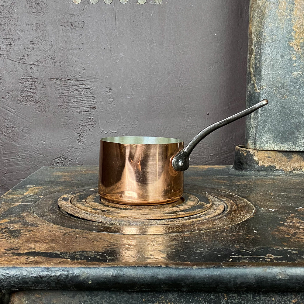 Saucière en cuivre étamée