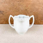 Saucière gras / maigre en porcelaine