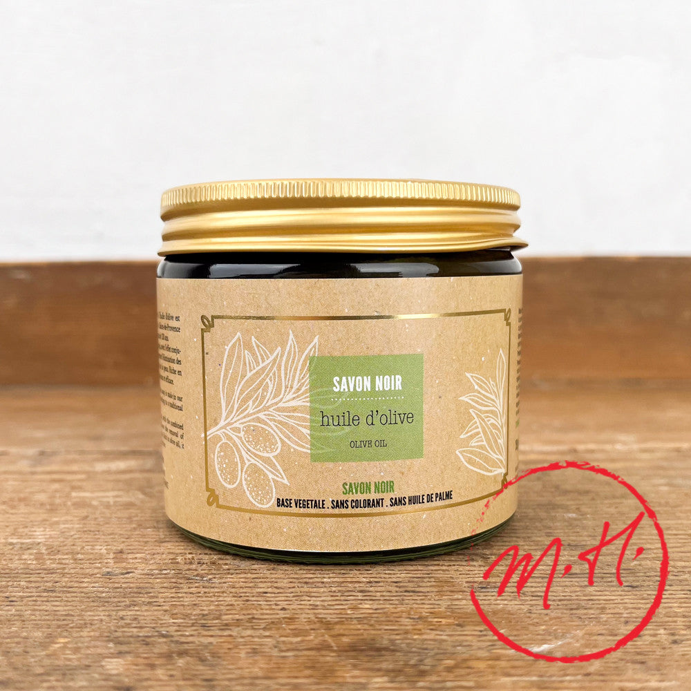 Savon noir corporel à l'huile d'olive