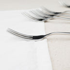 Mepra set of 6 stainless steel dessert forks