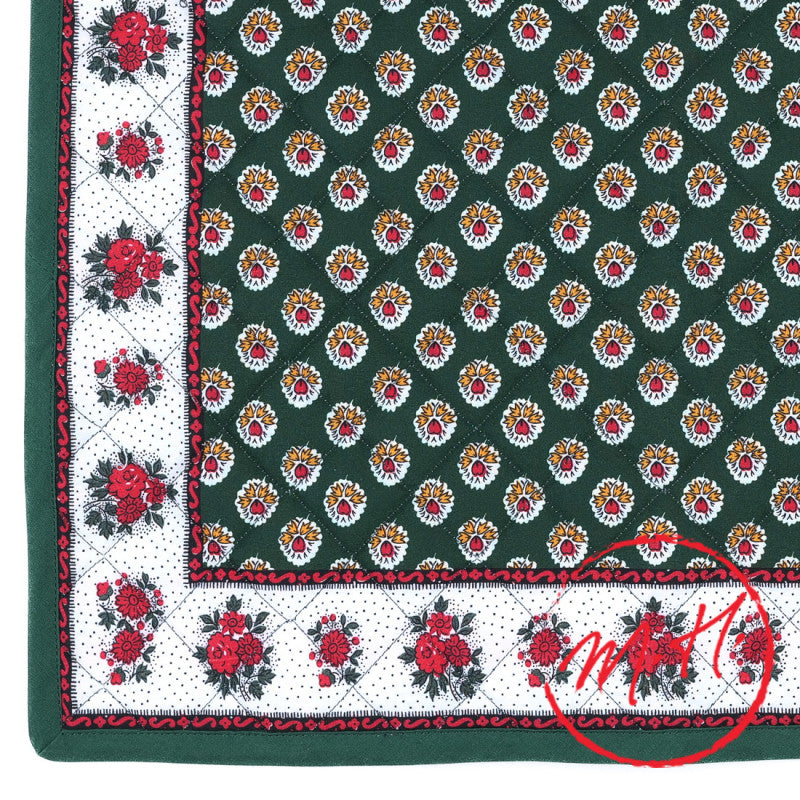 Fleur d'Arles place mat, green