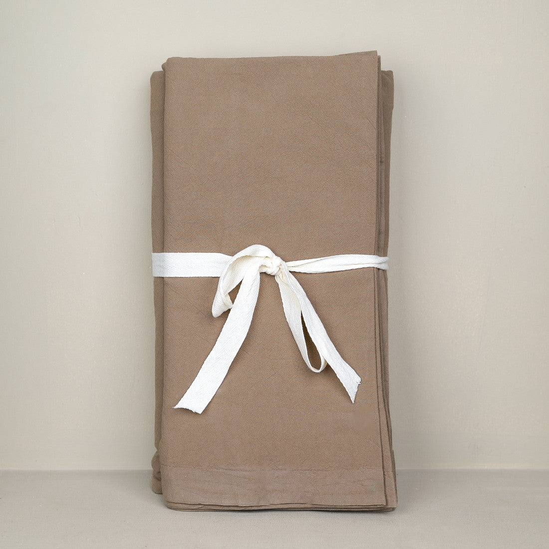Duvet cover 230 × 260 cm and 2 pillowcases 70 x 70 cm chocolate