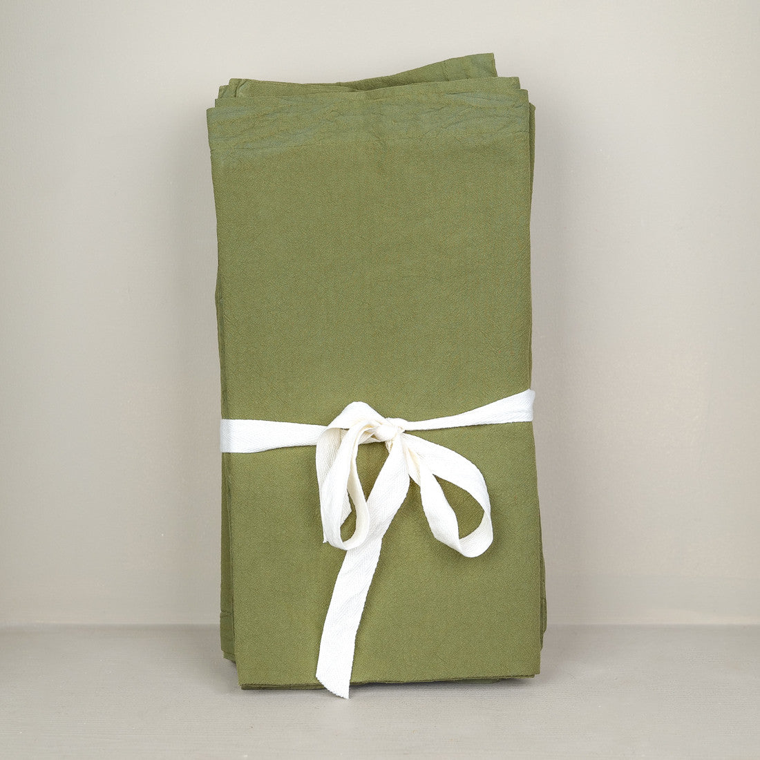 Duvet cover 230 × 260 cm and 2 pillowcases 70 x 70 cm khaki