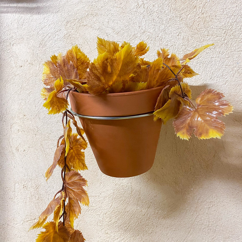 Wall-mounted planter support