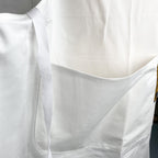 White cotton apron Maison Empereur