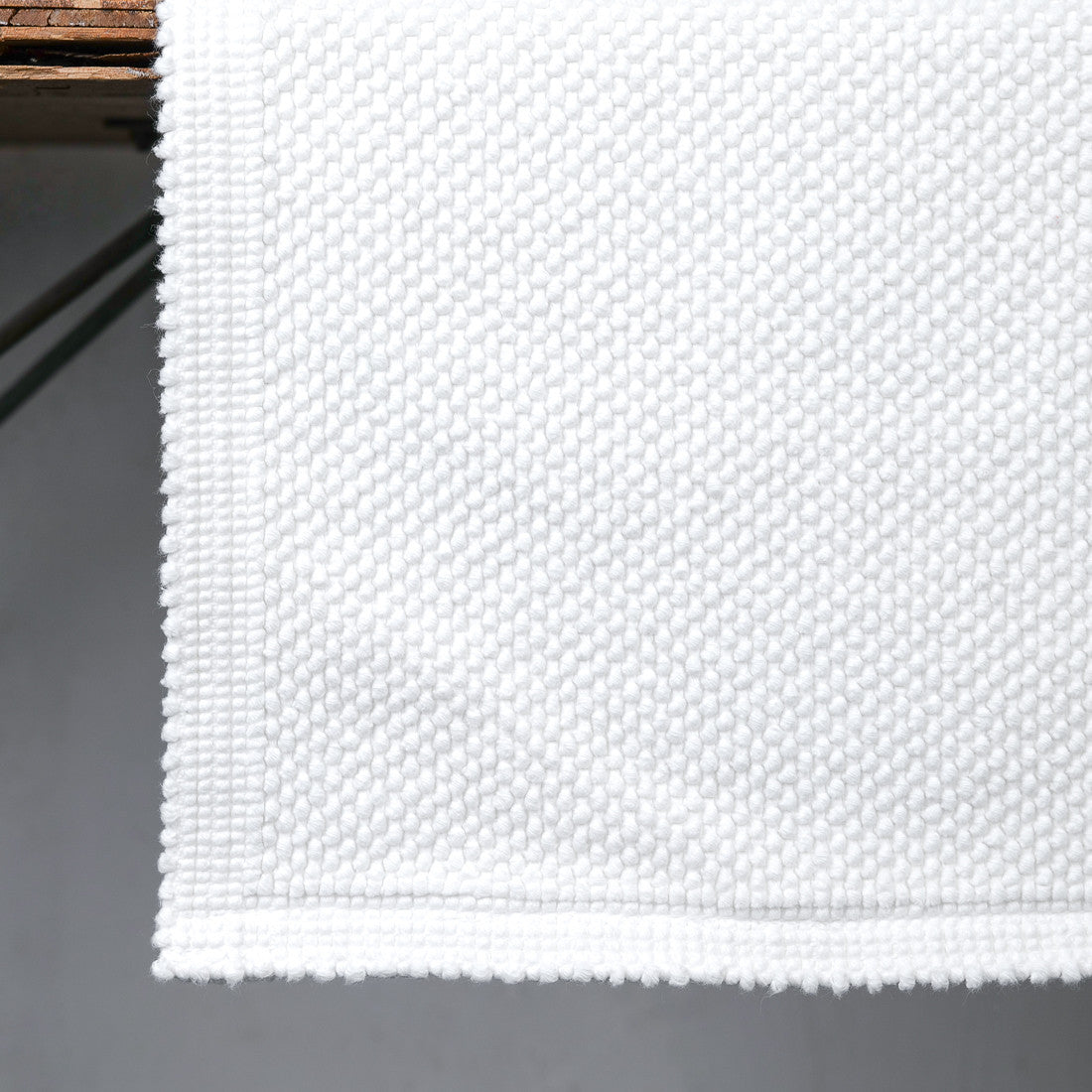 Tapis de bain blanc