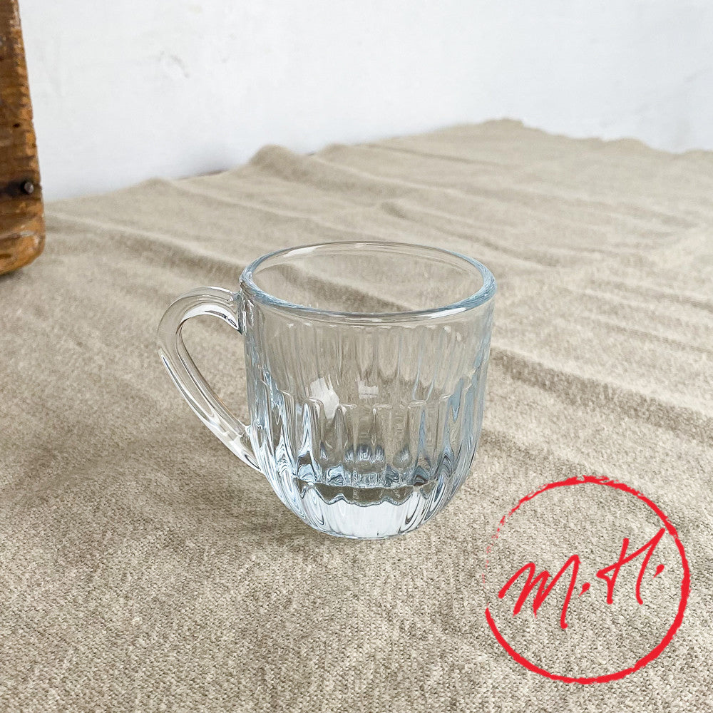 Tasse à café en verre