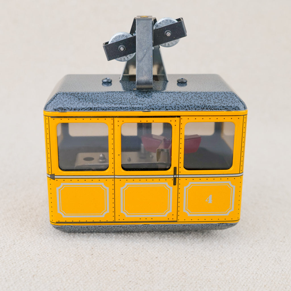 Yellow cable car