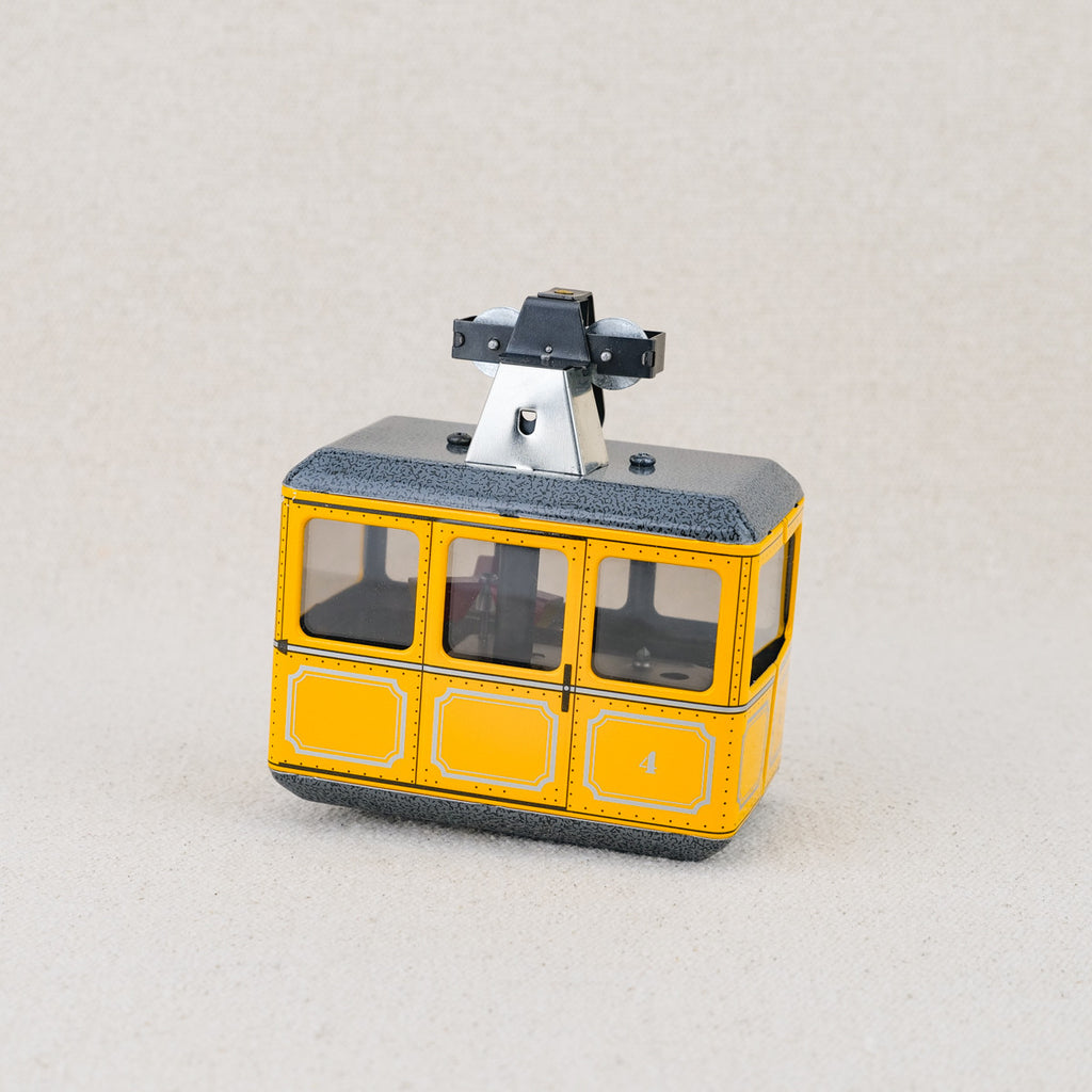 Yellow cable car