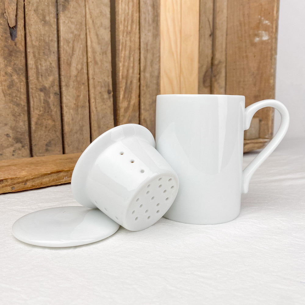 Tisanière en porcelaine 0,40L