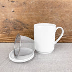 Porcelain infuser mug
