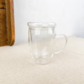 Tisanière en verre borosilicate 0,45L