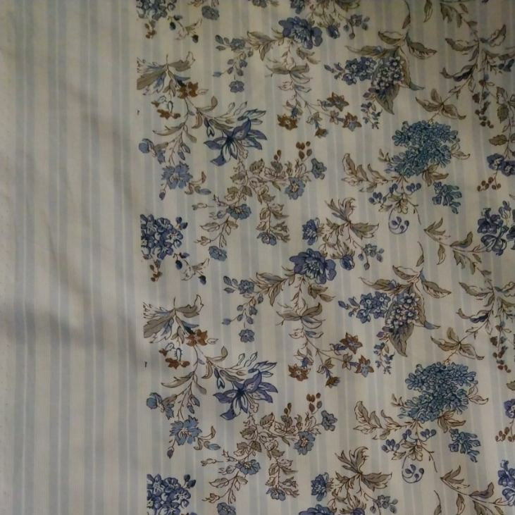 Bagatelle blue fabric by the metre