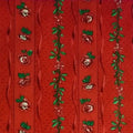 Barandello stripes fabric by the metre, red