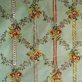 Crousado green fabric by the metre