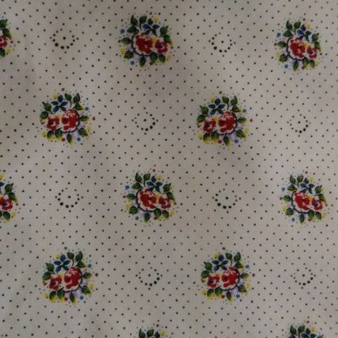 Maianenco white fabric by the metre