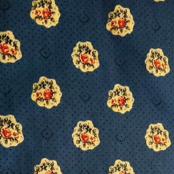 Tissu au mètre "Maianenco" bleu