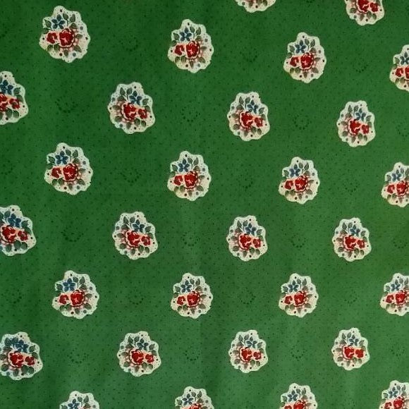 Maianenco green fabric by the metre