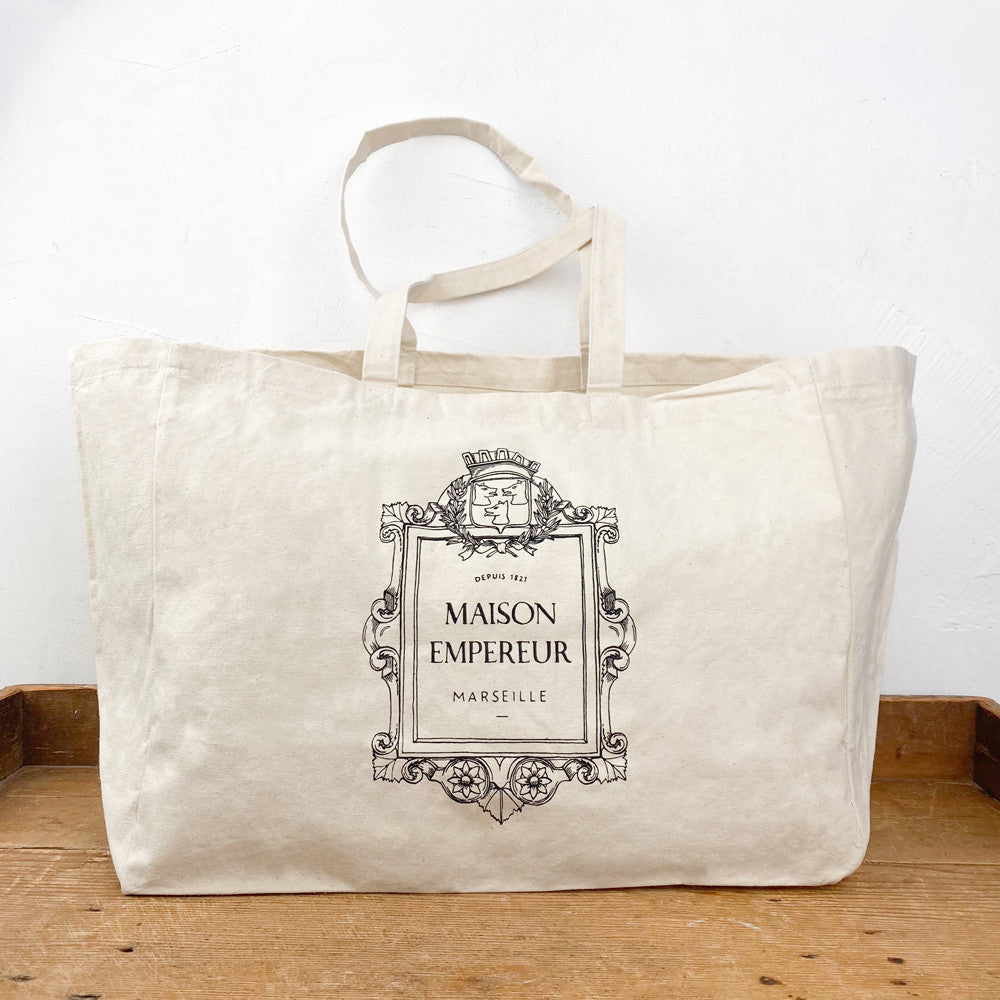 Maison Empereur large tote bag