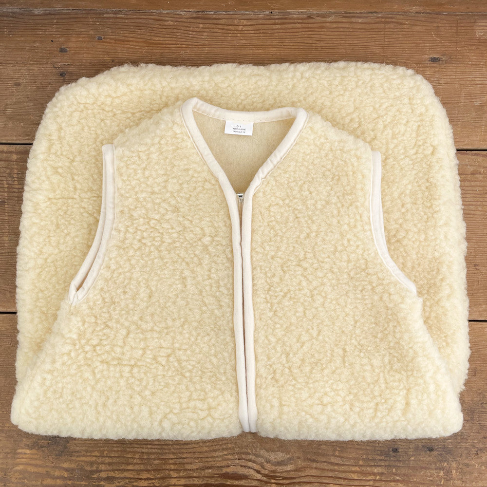 Wool baby sleeping bag