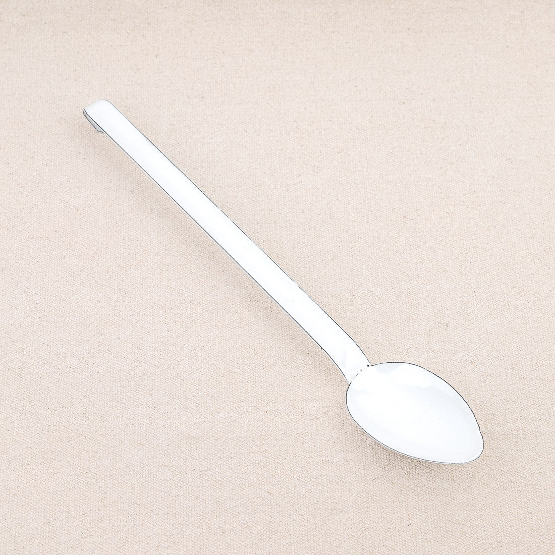 Ustensile de cuisine émail blanc