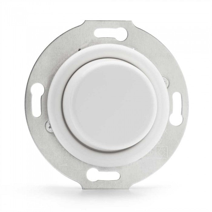 Electronic dimmer in white duroplast
