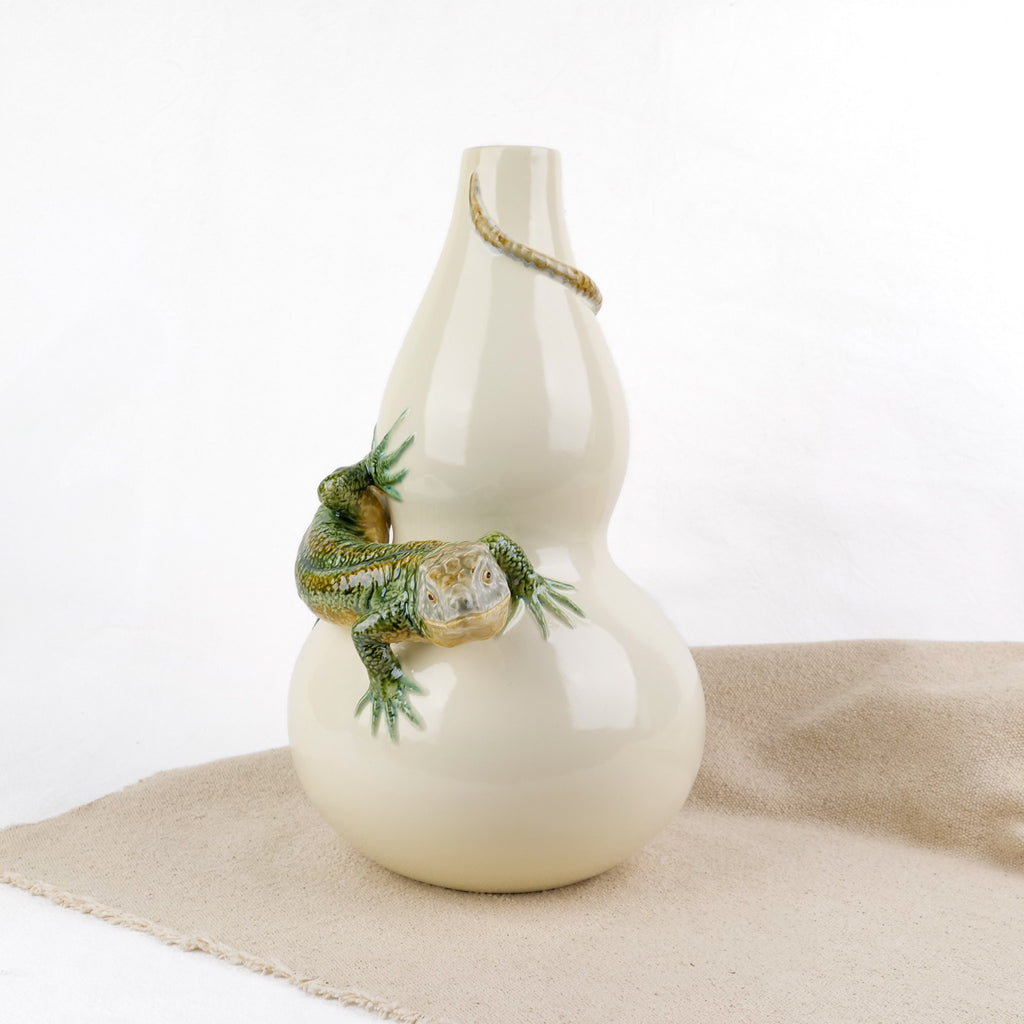 Vase lézard Bordallo Pinheiro