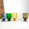 Blown stemmed glass
