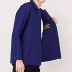 Mont Saint Michel blue jacket