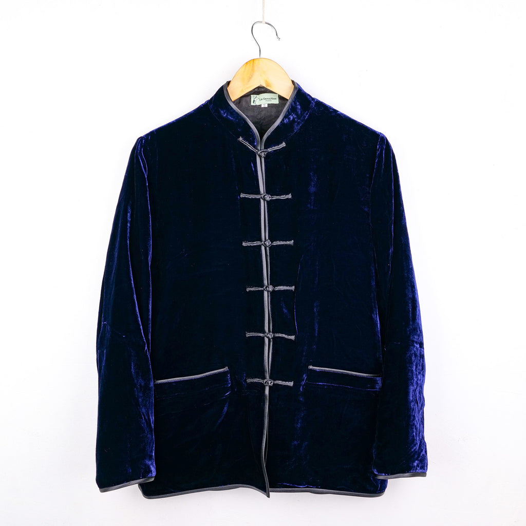 Veste en velours de soie