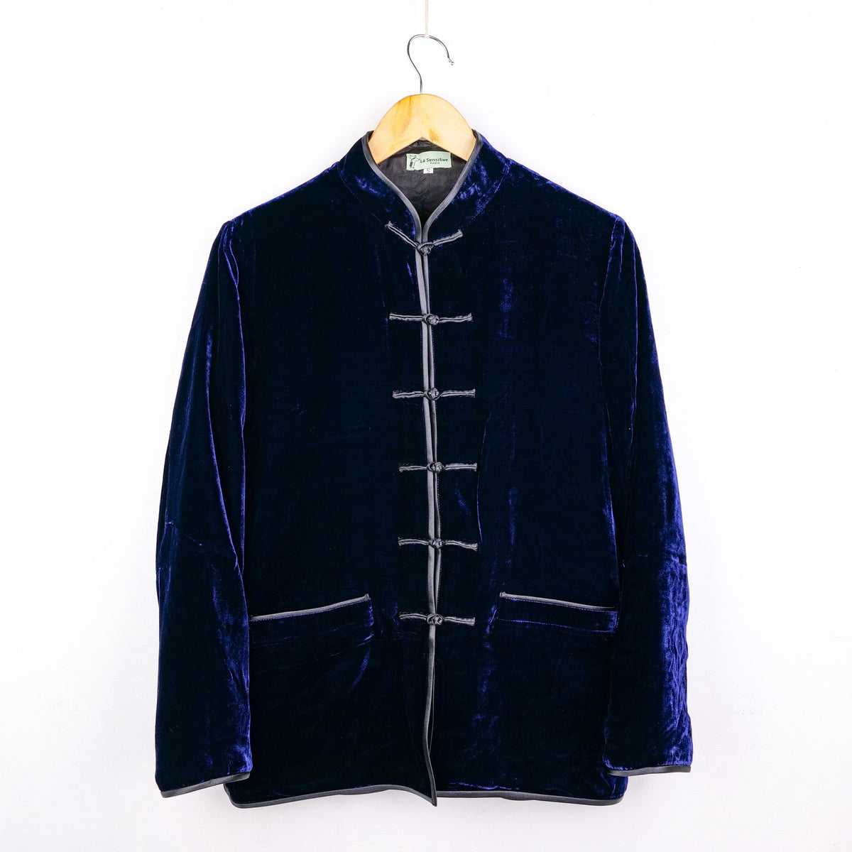 Veste en velours de soie