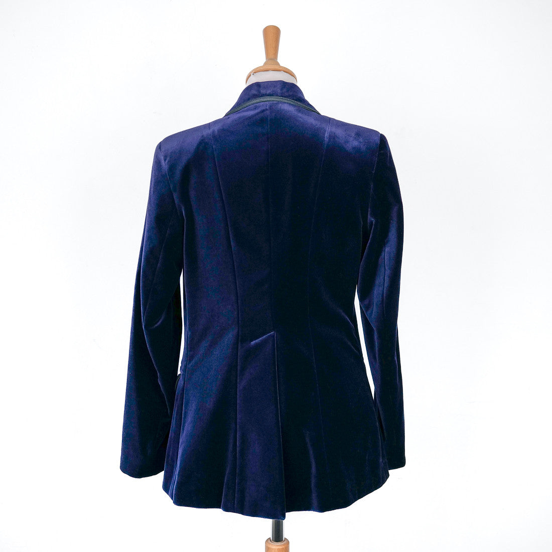 Veste Gardian Femme Velours Bleu