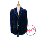 Veste Gardian Homme Velours Bleu