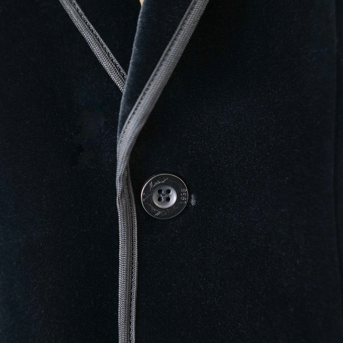 Veste Gardian Homme Velours Noir