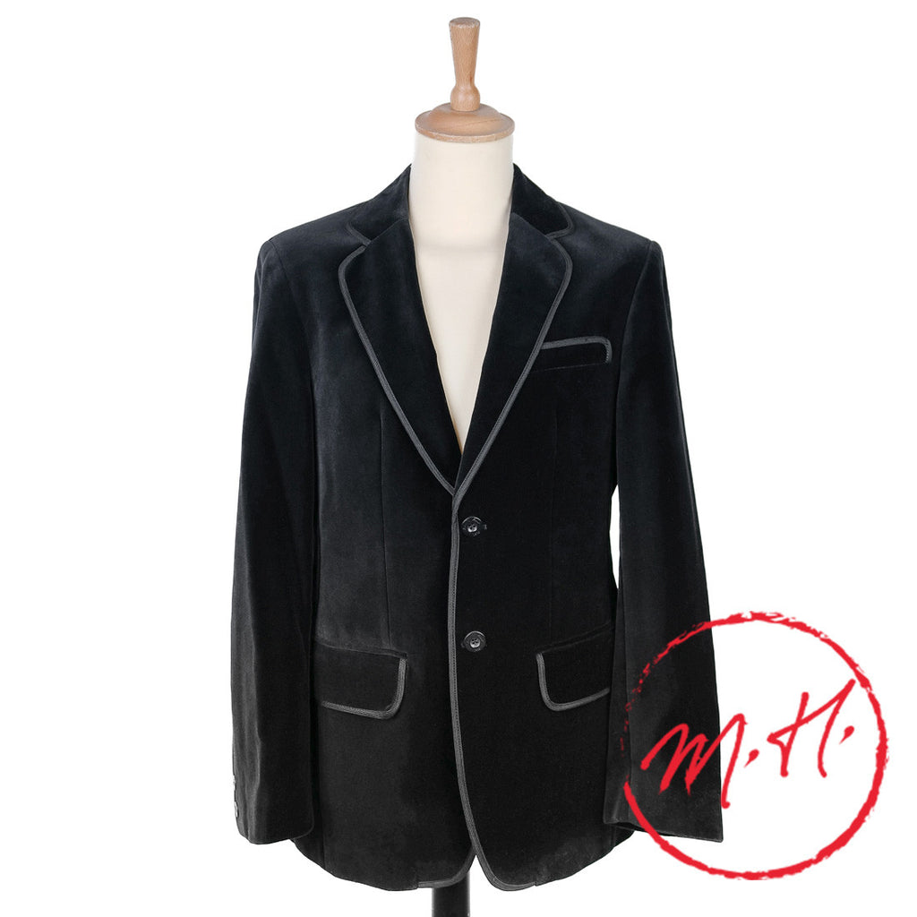 Gardian Men's Velvet Jacket Black