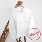 Veste moleskine blanche Femme Mont Saint Michel